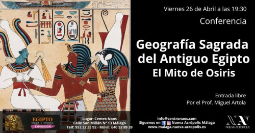 Geografía Sagrada del Antiguo Egipto. El Mito de Osiris