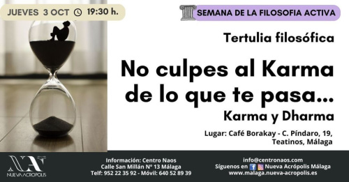 Tertulia: No culpes al Karma de lo que te pasa...